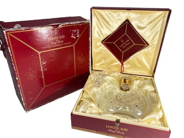 Louis XIII Remy Martin Baccarat Decanter w/ Box