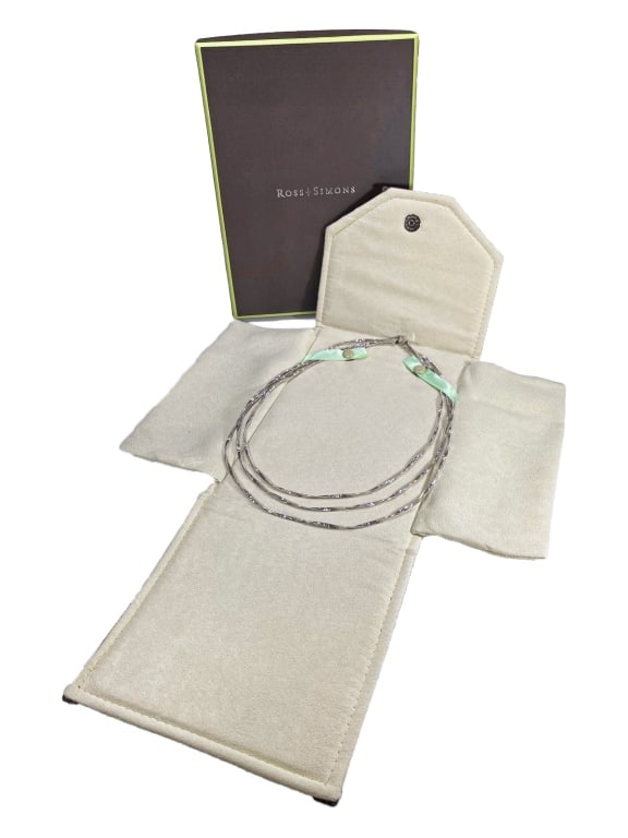 Ross-Simons Italian Sterling Silver Necklace 34g (1 of 5)