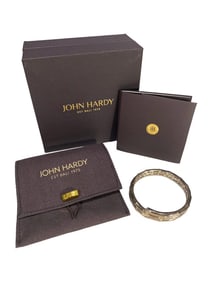 John Hardy Sterling Silver Bamboo Bangle Bracelet