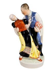 Herend Hungarian Hand Painted Porcelain Figurine