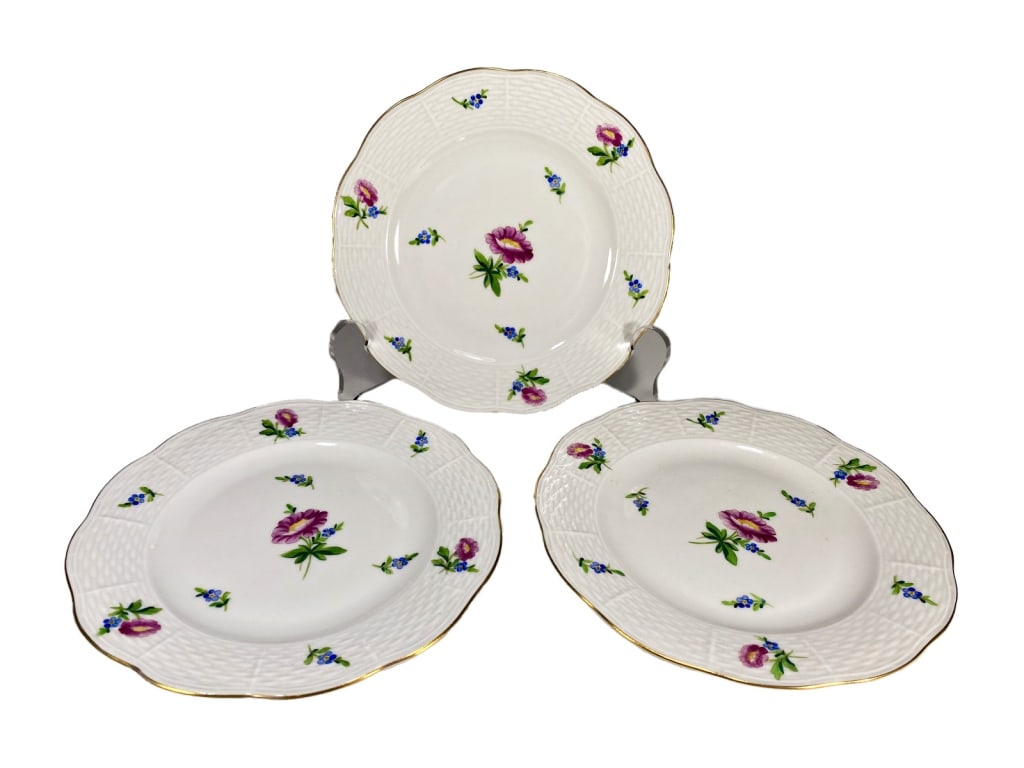 Herend Hungarian Porcelain Kimberly Dishes 3pc LOT (1 of 4)