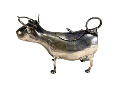 Dutch Silver Figural Standing Cow Creamer 140g