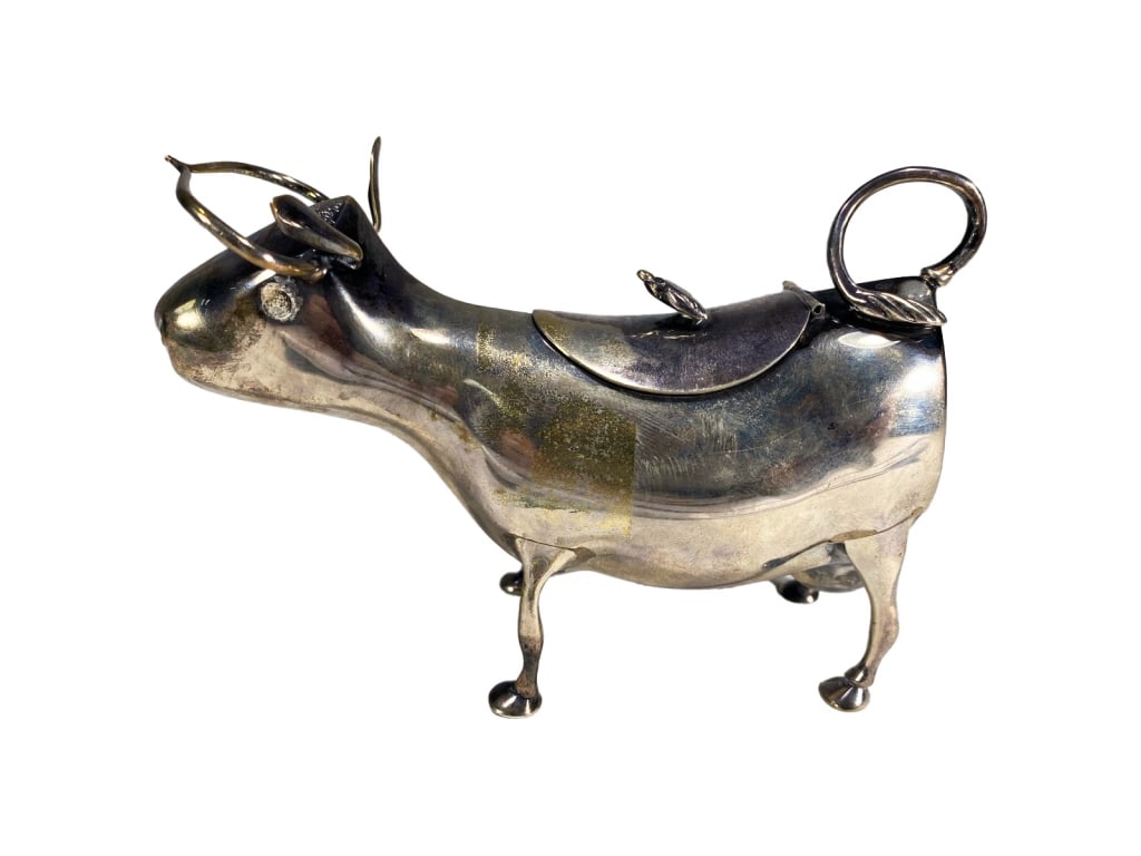 Dutch Silver Figural Standing Cow Creamer 140g (1 of 5)