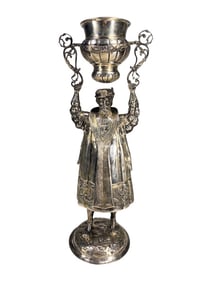 Antique German Sterling Silver .925 Wager Cup