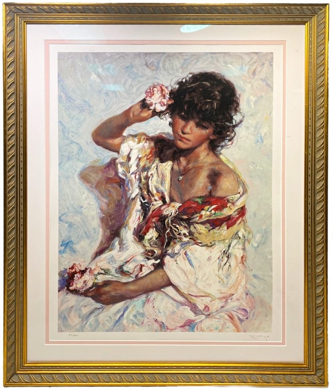 Jose Royo
 'El Adorno' L/E Serigraph SIGNED (1 of 5)