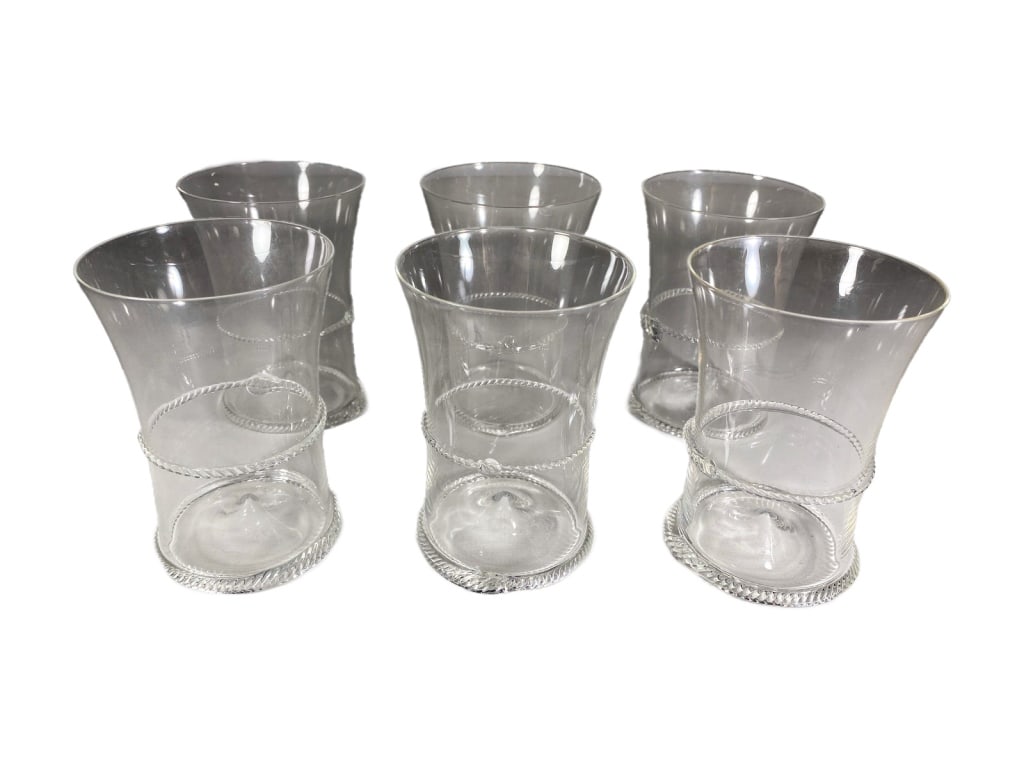 Juliska Graham Berry Thread Crystal Tumblers 6pcs (1 of 6)
