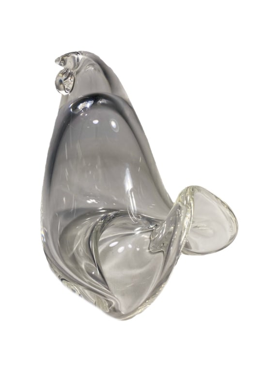 Steuben Crystal Art Glass Bird Figurine by Pollard (1 of 6)