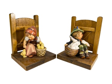 Hummel Goebel German Porcelain Figurines 2pc LOT