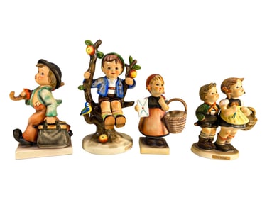 Hummel Goebel German Porcelain Figurines 4pc LOT