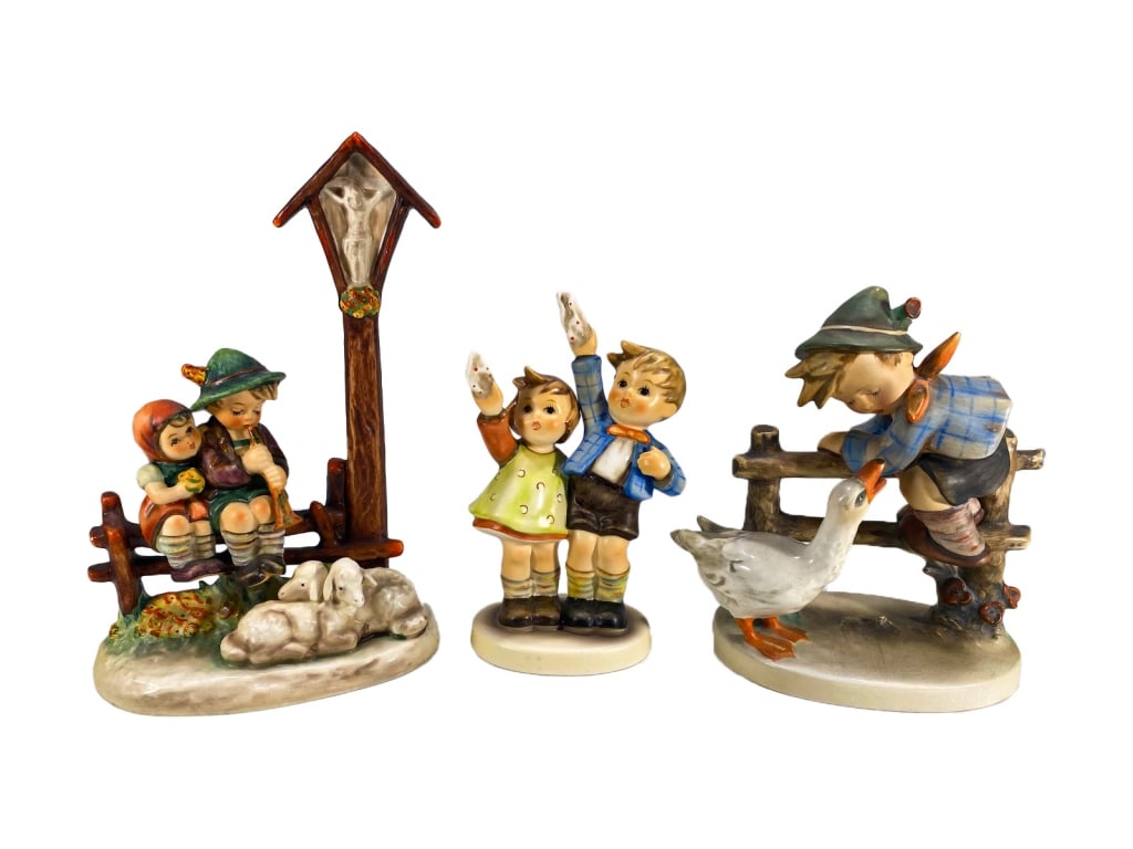 Hummel Goebel German Porcelain Figurines 3pc LOT (1 of 9)