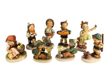 Hummel Goebel German Porcelain Figurines 8pc LOT