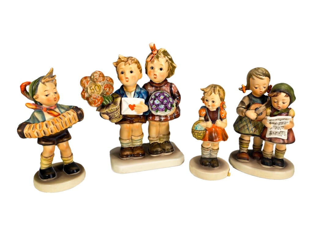Hummel Goebel German Porcelain Figurines 4pc LOT (1 of 8)