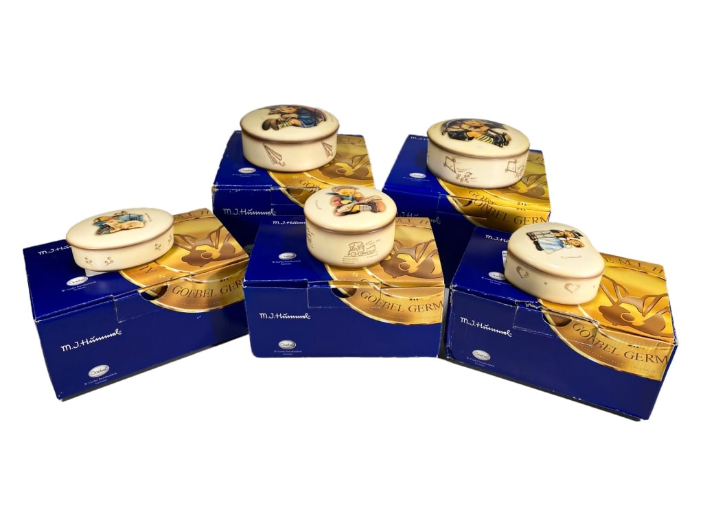 Hummel Goebel Trinket with Original Box 5pc LOT (1 of 4)
