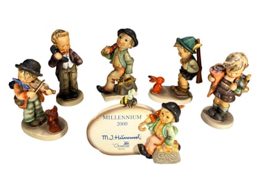 Hummel Goebel German Porcelain Figurines 6pc LOT