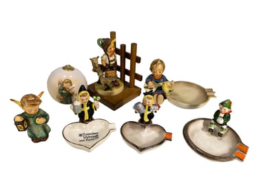 Hummel Goebel German Porcelain Figurines 7pc LOT