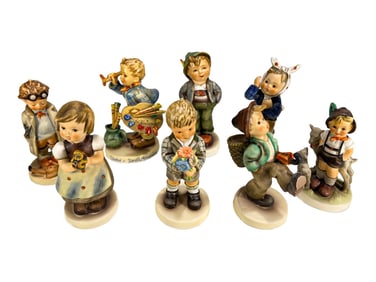 Hummel Goebel German Porcelain Figurines 8pc LOT