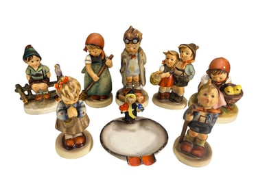 Hummel Goebel German Porcelain Figurines 8pc LOT