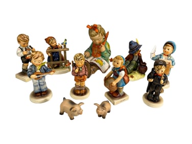 Hummel Goebel German Porcelain Figurines 11pc LOT