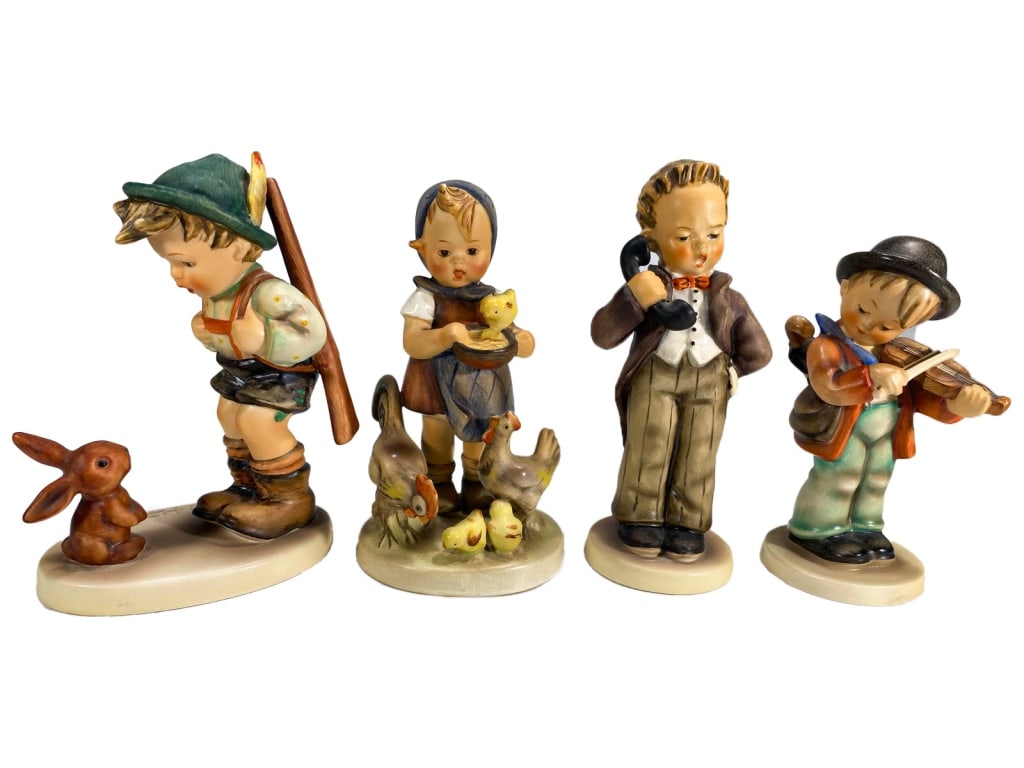 Hummel Goebel German Porcelain Figurines 4pc LOT (1 of 4)