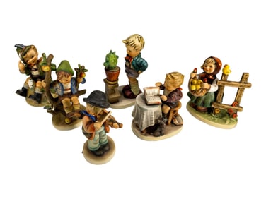 Hummel Goebel German Porcelain Figurines 6pc LOT