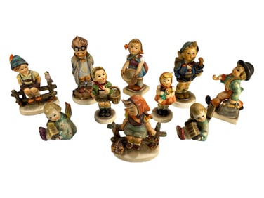 Hummel Goebel German Porcelain Figurines 10pc LOT