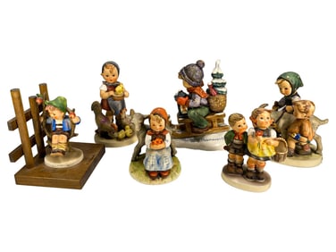 Hummel Goebel German Porcelain Figurines 6pc LOT