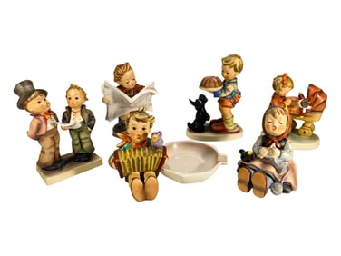 Hummel Goebel German Porcelain Figurines 6pc LOT
