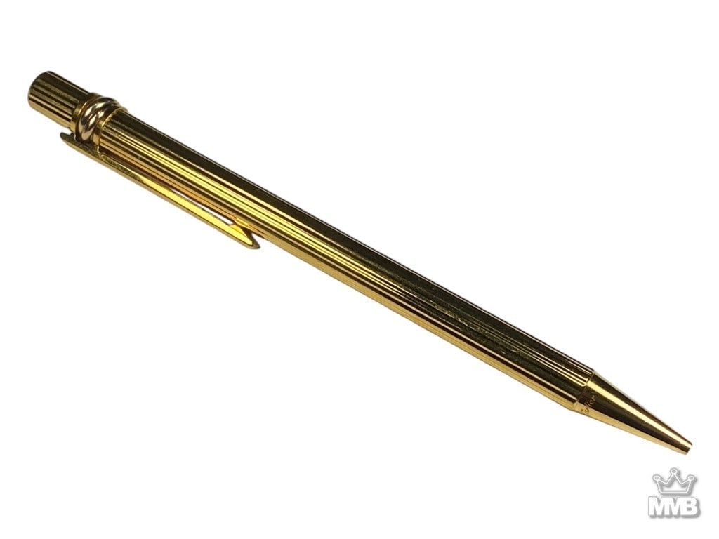Must De Cartier Trinity Gold BallPoint Pen (1 of 5)