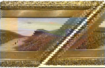 Hans Ranzoni Austrian Landscape Oil Painting