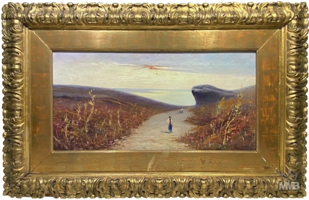 Hans Ranzoni Austrian Landscape Oil Painting (1 of 7)