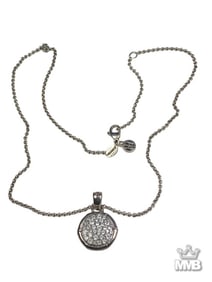John Hardy Sterling Silver & Pave Glass Necklace