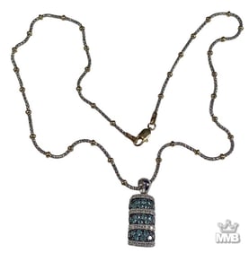 Le Vian 14K Yellow & White Gold Designer Necklace