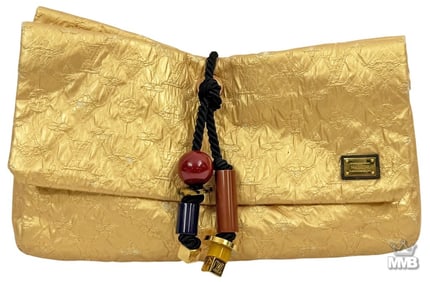 Louis Vuitton African Queen Masai GM Clutch Purse