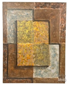 Edgar Quintana Relatividad 7 Mixed Media Painting