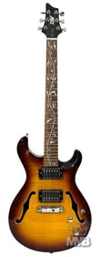 Aiersi Sunburst Finish Semi-Hollow Electric Guitar