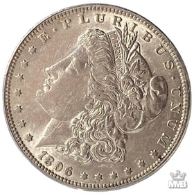 1896-O Morgan Silver Dollar ANACS