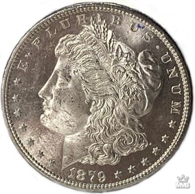 1879-S Silver Dollar Morgan Uncirculated Coin