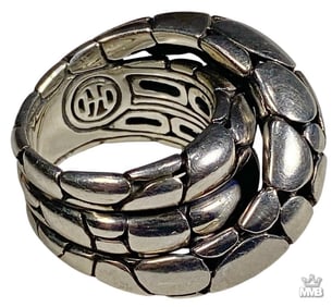 John Hardy 925 Sterling Silver Ring