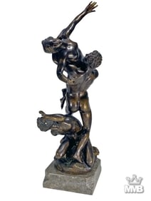 Rape of Sabine Bronze Sculpture after Giambologna