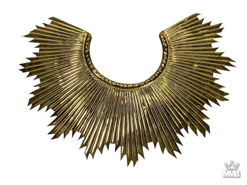 Ecclesiastic Gilt Bronze Sunburst Saint Halo (1 of 3)