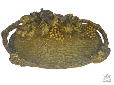 Albert Marionnet (1852-1910) Bronze Tray