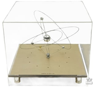 Lorenz Action Art Kinetic Atomic Orbital Sculpture