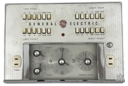 General Electric Oven Control Panel Morris Lapidus