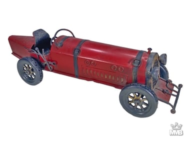 Vintage Hubley Deluxe Sport Race Car Toy Model