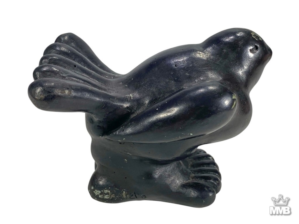 Bronze Patinated Bird Sculpture after Botero (1 of 6)