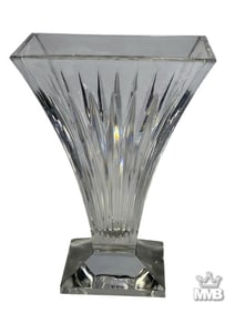 Waterford Clarion Clear Irish Crystal Footed Vase