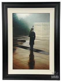 Rod Chase 'Honored Glory' Canvas Color Lithograph