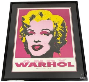 Marilyn 1967 Color Litho Poster after Andy Warhol