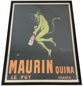 Leonetto Cappiello Maurin Quina Ad Poster Repro
