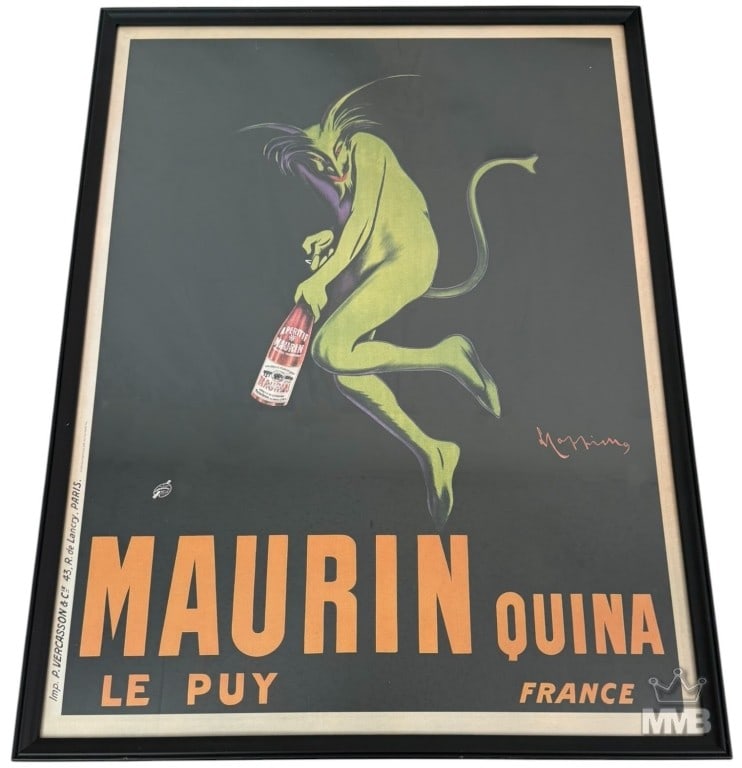 Leonetto Cappiello Maurin Quina Ad Poster Repro (1 of 8)